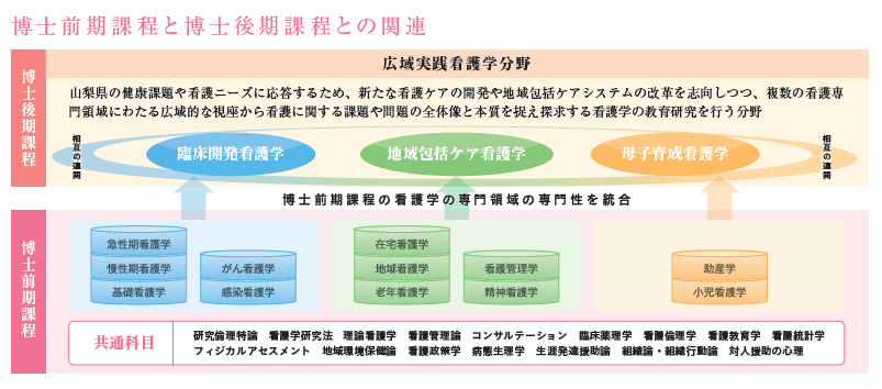 博士前期課程(修士課程)と博士後期課程との関連